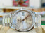 Rolex Day-Date 40 228349RBR President White Gold Factory Silver Baguette Diamond Dial & Diamond Bezel MINT - Diamonds East Intl.
