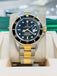 Rolex Submariner 16613 Steel 18k Yellow Gold Oyster Bracelet Black Bezel Watch