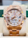 Rolex Sky-Dweller 326935 18K Rose Gold Sundust Dial Box and Papers PreOwned