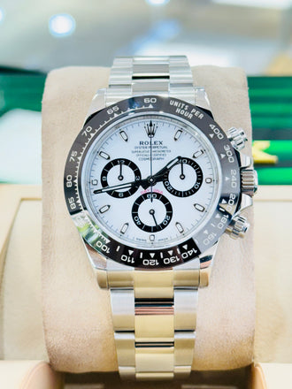 Rolex Daytona 116500LN Panda Chronograph Watch Box and Papers MINT