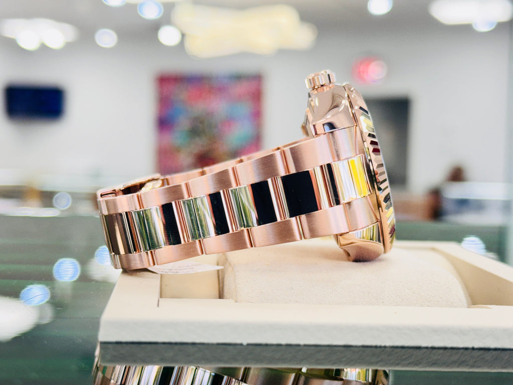 Rolex Sky-Dweller 326935 18K Rose Gold Sundust Dial Box and Papers PreOwned