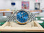 Rolex Datejust 41 126334 Blue Azzurro Roman Dial Stainless Steel Fluted Bezel Jubilee Bracelet PreOwned