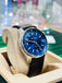 Jaeger-LeCoultre Polaris Blue Dial 9008480 Brown Leather Strap Additional Stainless Steel Band  41mm MINT Box & Papers