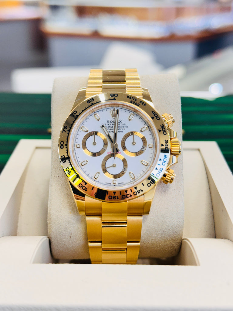 Rolex Cosmograph Daytona  116508 White Dial  PreOwned - Diamonds East Intl.