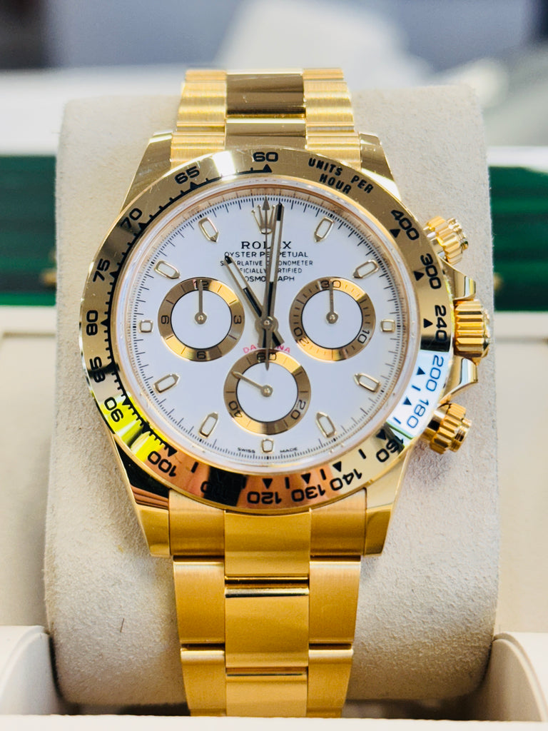 Rolex Cosmograph Daytona  116508 White Dial  PreOwned - Diamonds East Intl.