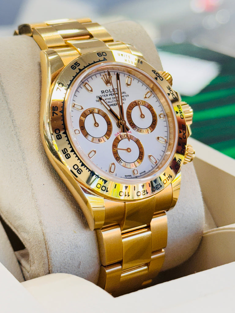 Rolex Cosmograph Daytona  116508 White Dial  PreOwned - Diamonds East Intl.