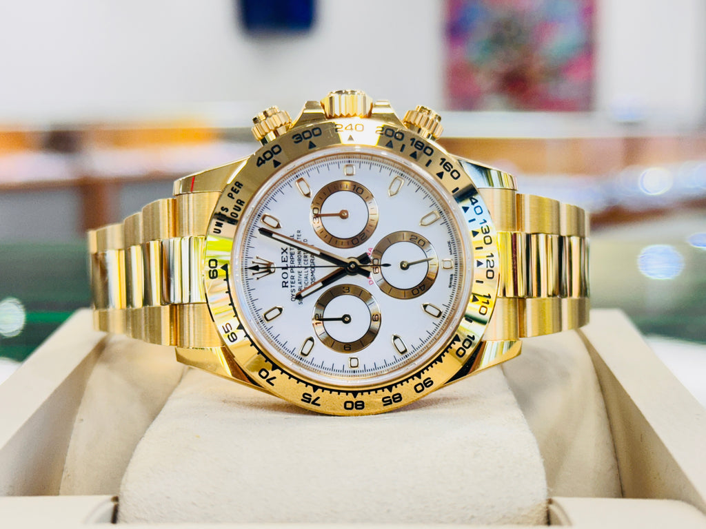 Rolex Cosmograph Daytona  116508 White Dial  PreOwned - Diamonds East Intl.