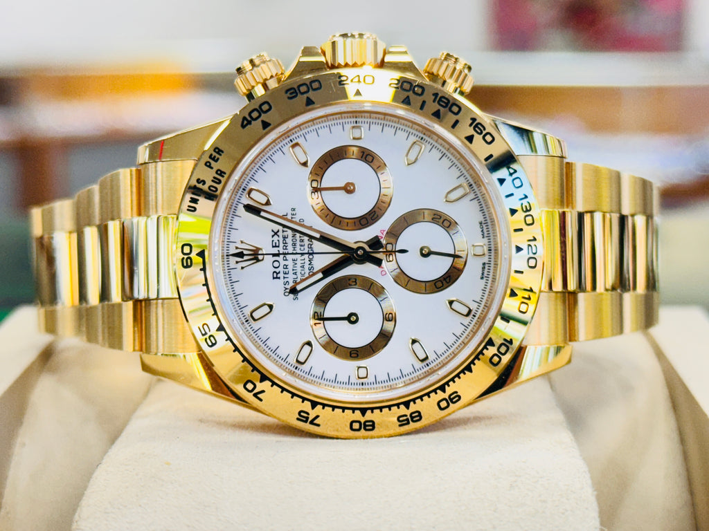 Rolex Cosmograph Daytona  116508 White Dial  PreOwned - Diamonds East Intl.