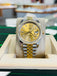 Rolex Datejust 41 126303  18k Yellow Gold/Steel Jubilee Champagne Dial Custom Diamond Bezel Jubilee Box and Papers PreOwned - Diamonds East Intl.