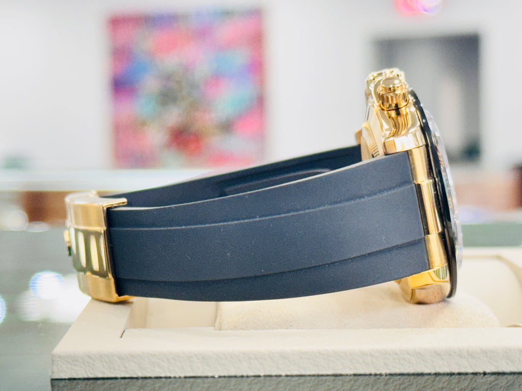 Rolex Daytona 116518LN  Factory Champagne Diamond Dial  OysterFlex Box and Papers Unworn - Diamonds East Intl.