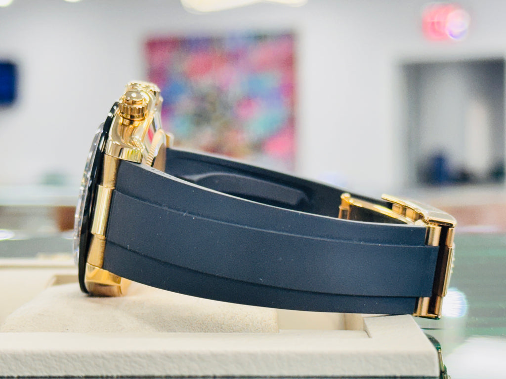 Rolex Daytona 116518LN  Factory Champagne Diamond Dial  OysterFlex Box and Papers Unworn - Diamonds East Intl.