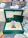 Rolex Platinum Day-Date 40 228396TBR Factory Paved Diamond Sapphire Dial Baguette Diamond Bezel Box/Papers MINT