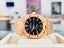 Audemars Piguet Royal Oak 37 Selfwinding Ladies Automatic Black Dial Rose Gold 15450OR.OO.D002CR.01  UNWORN Factory AP Rose Gold Band - Diamonds East Intl.