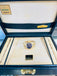 Rolex  Day-Date 36 18038 Factory Blueish / Purple Jubilee Dial Rare Jubilee Band 6 million Serial Number Vintage COMPLETED BOX PAPERS - Diamonds East Intl.