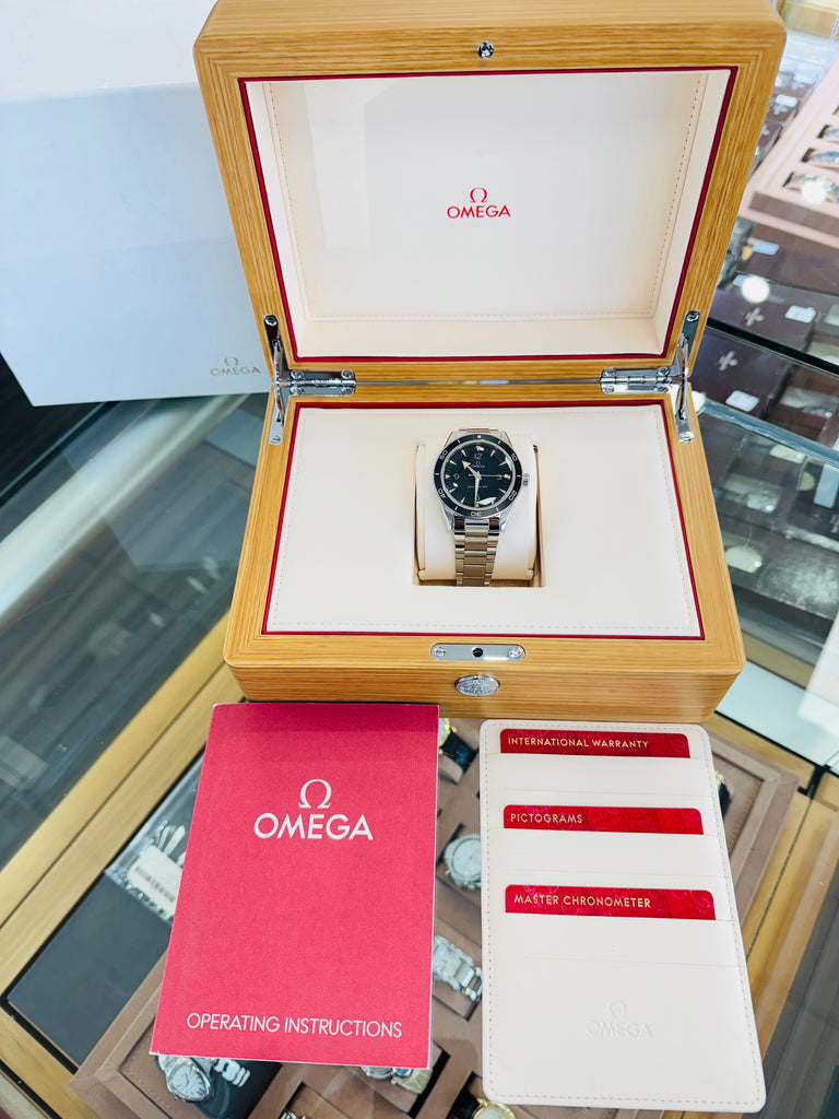 Omega Seamaster 300  234.30.41.21.01.001 Co-Axial Master Chronometer  Box and Papers PreOwned - Diamonds East Intl.