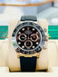 Rolex Daytona 116519LN  White Gold Oysterflex Factory  Black Diamond Dial PreOwned