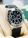 Rolex Daytona 116519LN  White Gold Oysterflex Factory  Black Diamond Dial PreOwned - Diamonds East Intl.