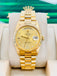 Rolex Day-Date 36 18238  Double Quick FACTORY Champagne Diamond Dial FULL SET Box and Papers MINT