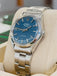Rolex Air King  5500 Blue Dial Precision Watch
