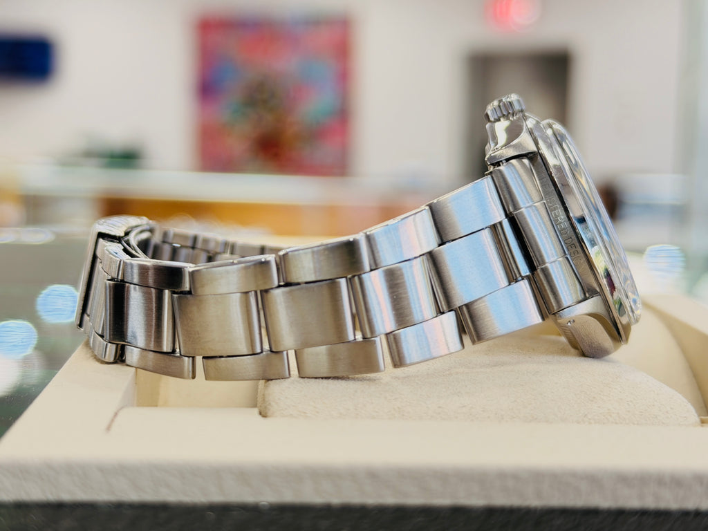 Rolex Air King  5500 Blue Dial Precision Watch