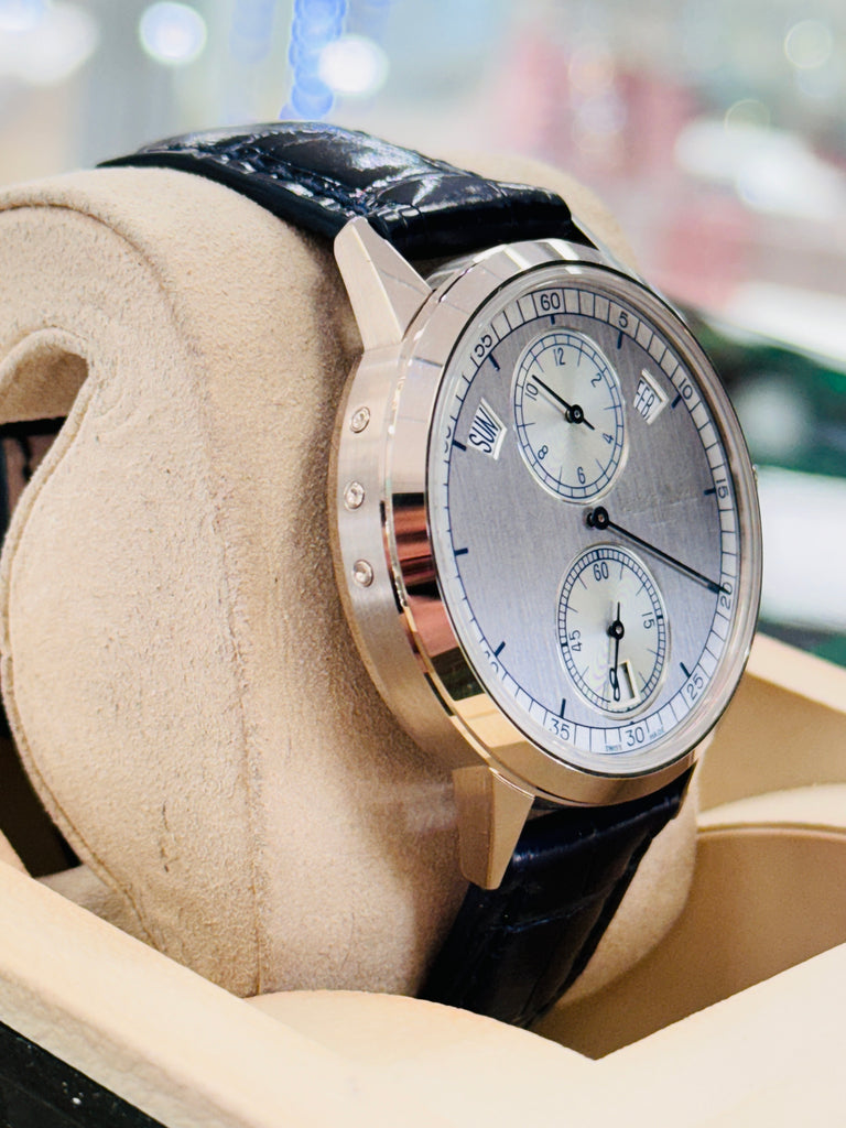 Patek Philippe Annual Calendar Complications Regulator 18K White Gold 5235G-001 MINT watch and Box Booklets