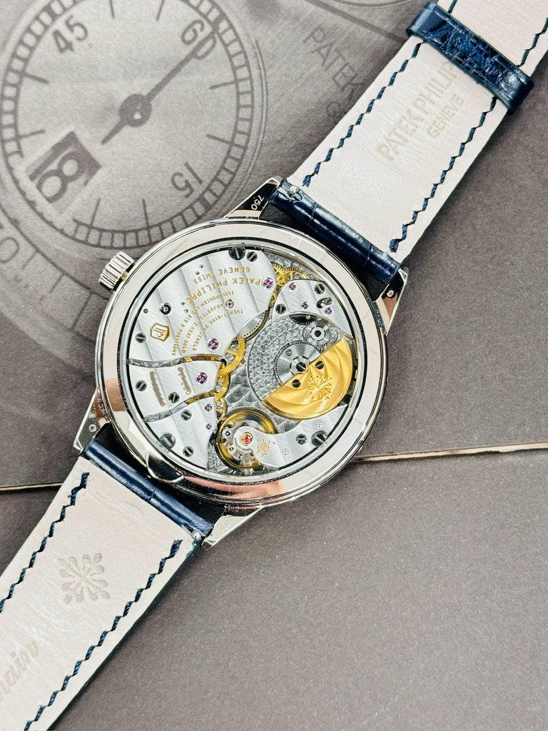 Patek Philippe Annual Calendar Complications Regulator 18K White Gold 5235G-001 MINT watch and Box Booklets