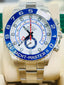 Rolex Yacht-Master II 44 116680 Stainless Steel White Dial Blue Hands Blue Ceramic Bezel Regatta Timer Box and Papers PreOwned