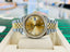 Rolex Datejust 41 126333 Champagne Diamond Dial Custom Diamond Bezel Steel & Yellow Gold PreOwned B&P - Diamonds East Intl.