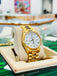 Rolex Day-Date 36 18038  Yellow Gold White Roman Dial PreOwned - Diamonds East Intl.