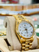 Rolex Day-Date 36 18038  Yellow Gold White Roman Dial PreOwned - Diamonds East Intl.