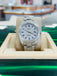 Rolex Datejust 41 126300  Full Custom Diamond Pave Set  Custom Pave Diamond Blue Stick Dial  Box and Papers - Diamonds East Intl.
