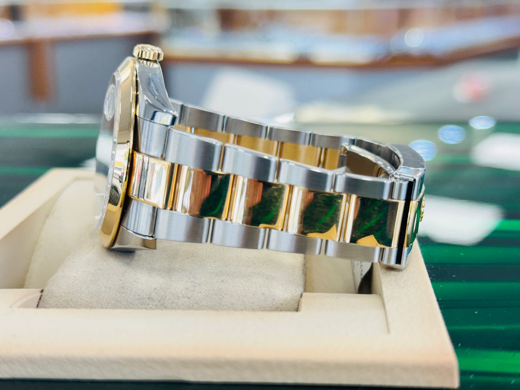 Rolex Datejust 41 Wimbledon 126303  TwoTone Steel and 18K Yellow Gold Box and Papers PreOwned - Diamonds East Intl.