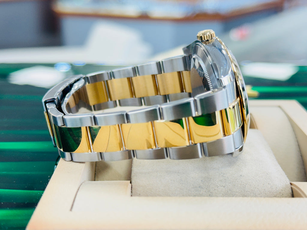 Rolex Datejust 41 Wimbledon 126303  TwoTone Steel and 18K Yellow Gold Box and Papers PreOwned - Diamonds East Intl.