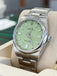 Rolex Oyster Perpetual 124300 41 Custom pistachio Green Dial Box And Papers MINT