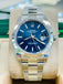 Rolex Datejust 41 126300 Smooth Bezel Blue Motif Index Dial Oyster Bracelet MINT BOX/PAPERS - Diamonds East Intl.