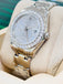 Rolex Datejust 31 Pearlmaster Midsize 81299  White Gold Diamond Pave Flamme Dial Box & Papers MINT