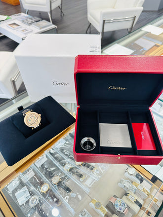 PANTHÈRE JEWELRY WATCHES Pasha de Cartier skeleton Ref. HPI01359 Box and Papers - Diamonds East Intl.