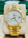 Rolex Day-Date 40 Yellow Gold Silver Motif Dial  228238  PreOwned - Diamonds East Intl.