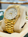 Rolex Day-Date 40 Yellow Gold Silver Motif Dial  228238  PreOwned - Diamonds East Intl.