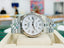 Rolex Land-Dweller 127334 40mm Stainless Steel White Gold Bezel White Honeycomb Dial Box and Papers Unworn