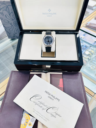 Patek Philippe 5146G Annual Calendar Complications Annual Calendar White Gold Box and Papers Preowned - Diamonds East Intl.