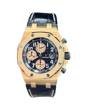 Audemars Piguet Royal Oak Offshore Chronograph 26470OR.OO.A002CR.02 Box & Papers PreOwned - Diamonds East Intl.