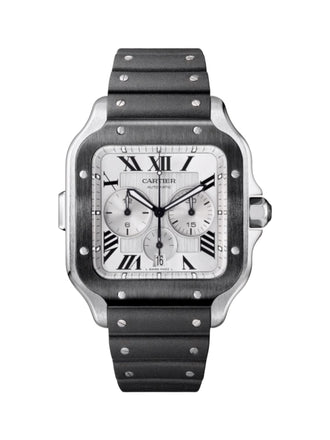 Cartier Santos Chronograph WSSA0017 Box & Papers Watch UNWORN - Diamonds East Intl.