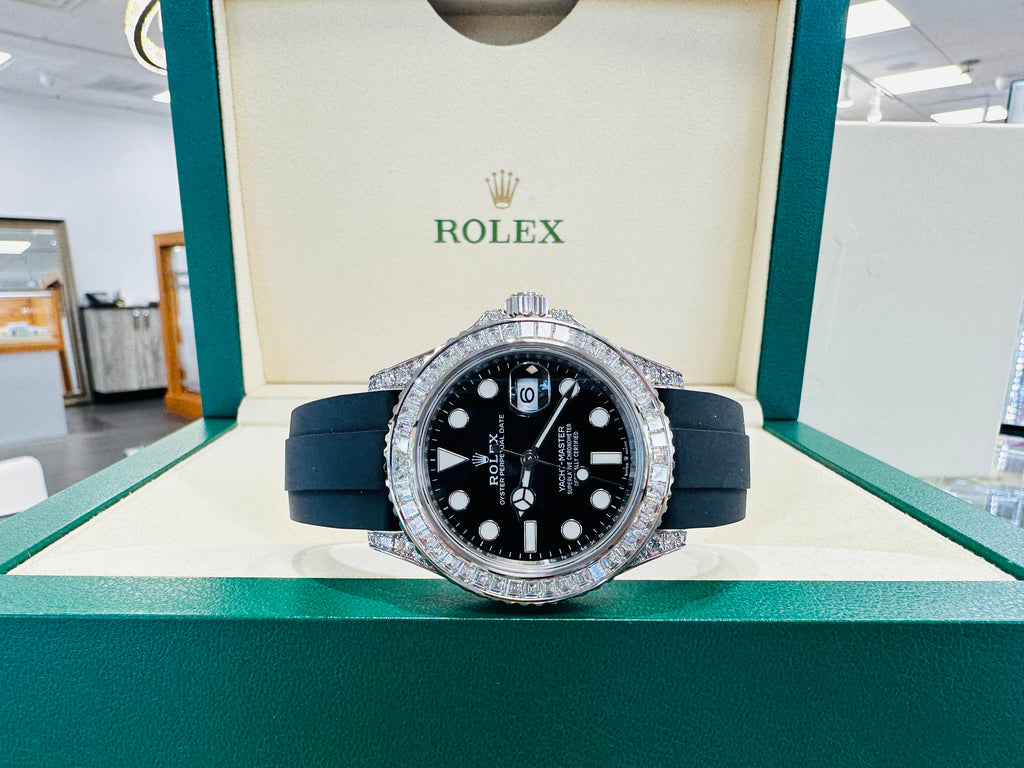 Rolex Yacht-Master 42mm 226679TBR Oysterflex FACTORY DIAMONDS BOX