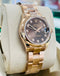 Rolex Datejust 31 278245 Rose gold Factory Chocolate Diamond Dial UnWORN - Diamonds East Intl.