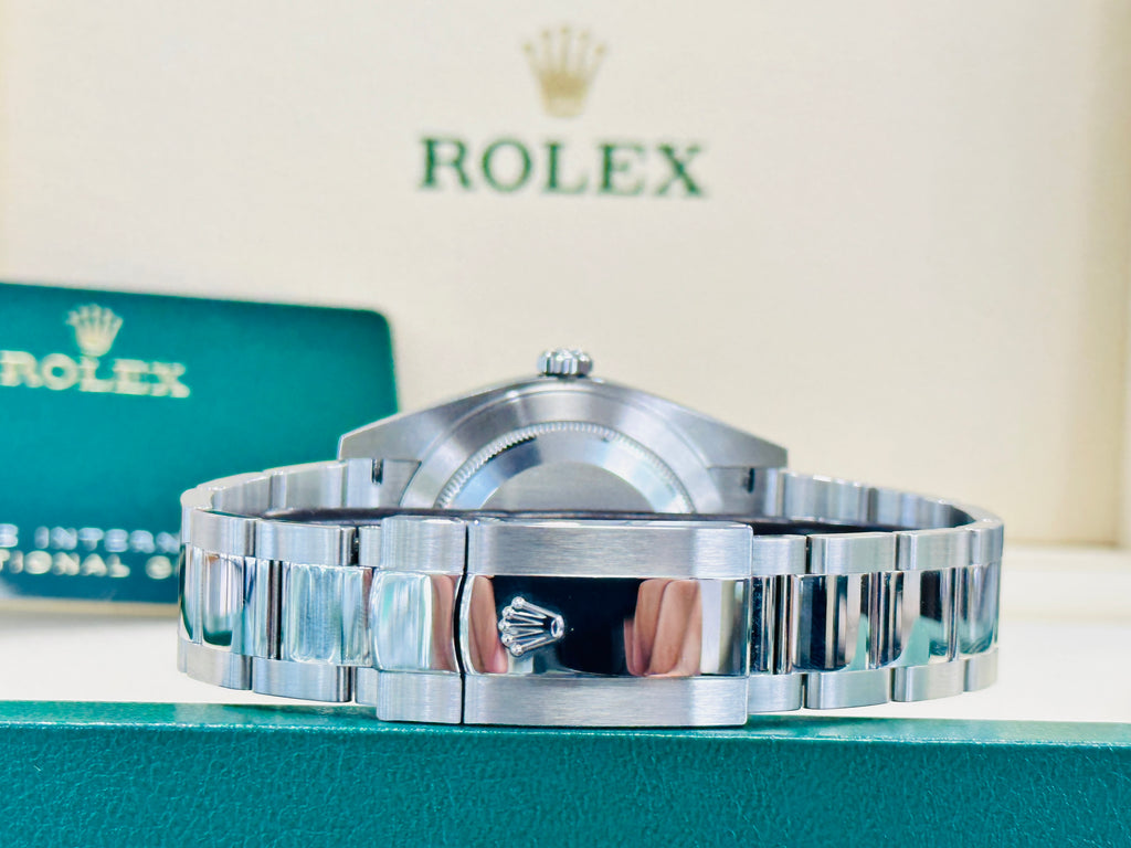 Rolex Datejust 41 126300 Custom Tiffany Blue Dial Box and Papers Unworn - Diamonds East Intl.