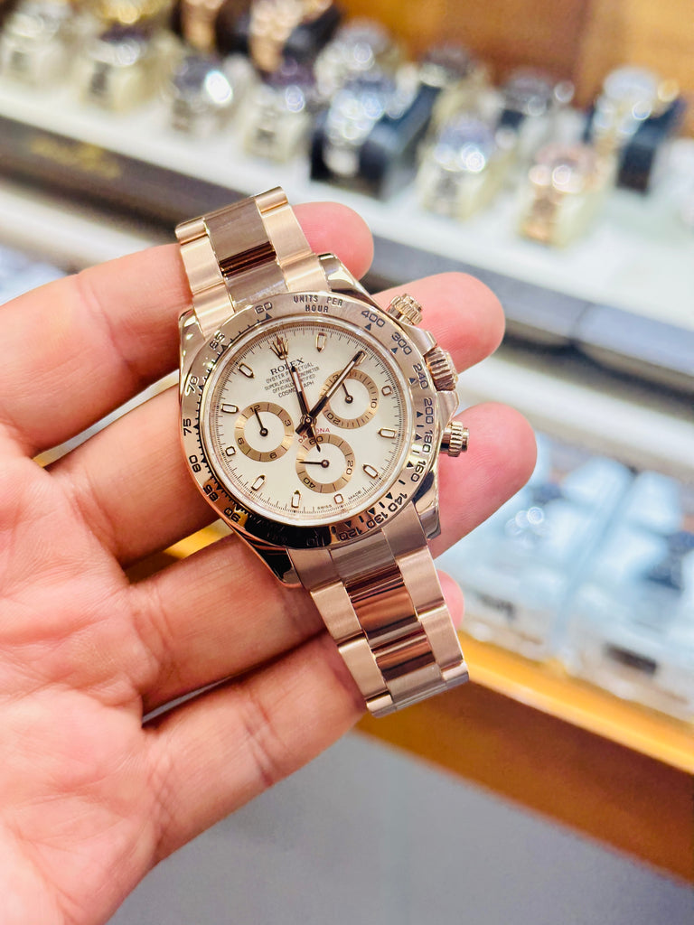 Rolex daytona rose gold Clearance