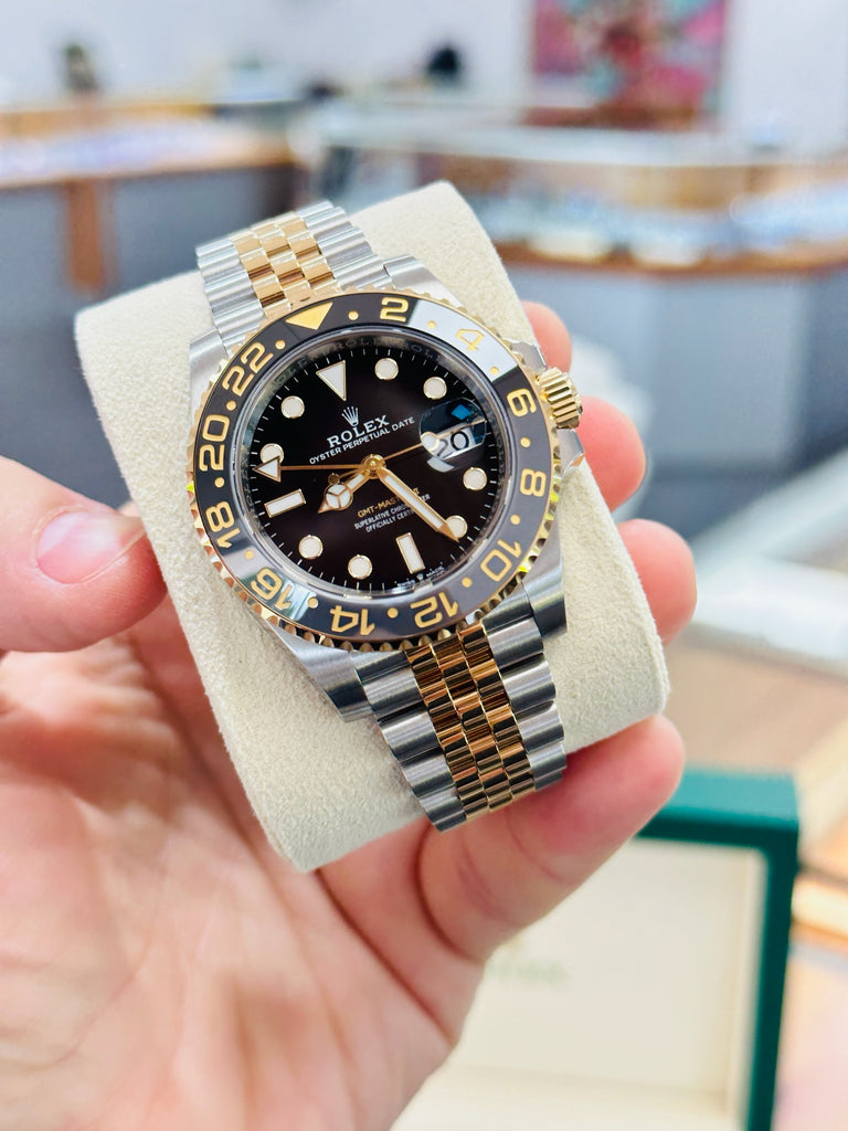 Two Tone Gmt Ii Gold Rolex GMT-Master II 126713GRNR Two-Tone