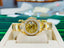 Rolex Yacht-Master 18K Yellow Gold 29mm 169628 Champagne Custom 1.45Ct Diamond Bezel MINT 