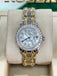 Rolex Lady-Datejust Pearlmaster 80299 Factory Diamond MOP Diamond Bezel Factory white gold and yellow gold Bracelet   Box and Papers Preowned